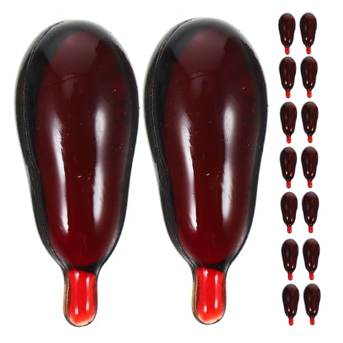 Yardwe 20 Stück Realistische Fake Blood Pills für Makeup Schaurige Prank Requisiten für Partys und Cosplay von Yardwe