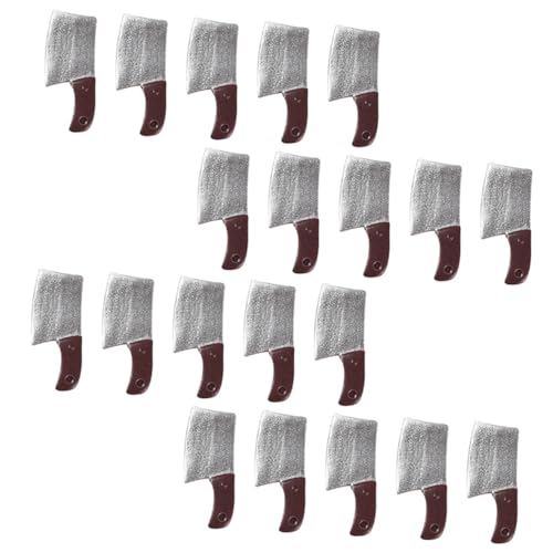 Yardwe 20 Stück Resin Küchenmesser Modelle Schneidewerkzeuge für Rollenspiele Kreative Spielzeuge für Sicheres Yardwe 20 Stück Resin Küchenmesser Modelle Schneidewerkzeuge für Rollenspiele Kreative Spielzeuge für Sicheres von Yardwe