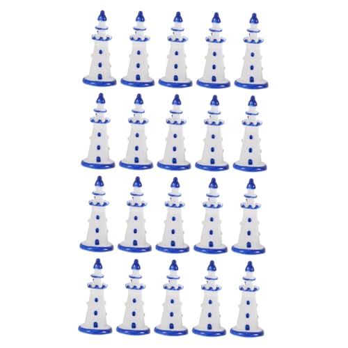 Yardwe 20 Stück Resin Miniatur Lampe für DIY Mikrolandschaften Dekoration für Puppenhäuser und Kreative Projekte Blau Weißer Küstenakzent Yardwe 20 Stück Resin Miniatur Lampe für DIY Mikrolandschaften Dekoration für Puppenhäuser und Kreative Projekte Blau Weißer Küstenakzent von Yardwe