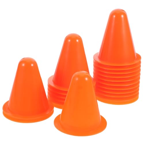 Yardwe 20 Stück Rollschuhstapel Erwachsene Zapfen Rollschuhe Sport Verkehrskegel-Partydekorationen Trainingskegel zum Skaten Sportkegel für Bohrer Mini -Verkehrskegel Plastik Orange Yardwe 20 Stück Rollschuhstapel Erwachsene Zapfen Rollschuhe Sport Verkehrskegel-Partydekorationen Trainingskegel zum Skaten Sportkegel für Bohrer Mini -Verkehrskegel Plastik Orange von Yardwe