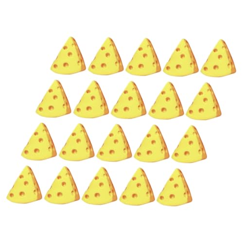 Yardwe 20 Stück Simulationsfutter Käsekuchen Mini-Fake-Food Miniatur-Lebensmittel-Käse- künstlicher Käse realistisch Miniatur-Küchenkäse Mini-Käse Plastik Yellow Yardwe 20 Stück Simulationsfutter Käsekuchen Mini-Fake-Food Miniatur-Lebensmittel-Käse- künstlicher Käse realistisch Miniatur-Küchenkäse Mini-Käse Plastik Yellow von Yardwe