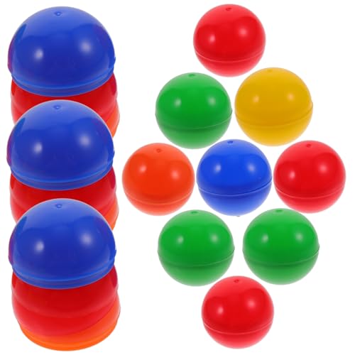 Yardwe 20 Stück Teiliges Bunte Raffle Balls aus Hochwertigem Kunststoff Leichte Hohle Party Lotteriekugeln Farbige Spielbälle für Tombola Gewinnspiele und Aktivitäten Yardwe 20 Stück Teiliges Bunte Raffle Balls aus Hochwertigem Kunststoff Leichte Hohle Party Lotteriekugeln Farbige Spielbälle für Tombola Gewinnspiele und Aktivitäten von Yardwe