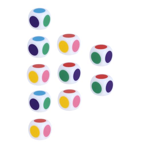 Yardwe 20 Stück Teiliges Bunter Lernwürfel für Interaktive Farbwürfel aus Acryl Kognitiven Fähigkeiten und des Zählens für Spiele Unterricht und Eltern Junge Mädchen Aktivitäten Yardwe 20 Stück Teiliges Bunter Lernwürfel für Interaktive Farbwürfel aus Acryl Kognitiven Fähigkeiten und des Zählens für Spiele Unterricht und Eltern Junge Mädchen Aktivitäten von Yardwe