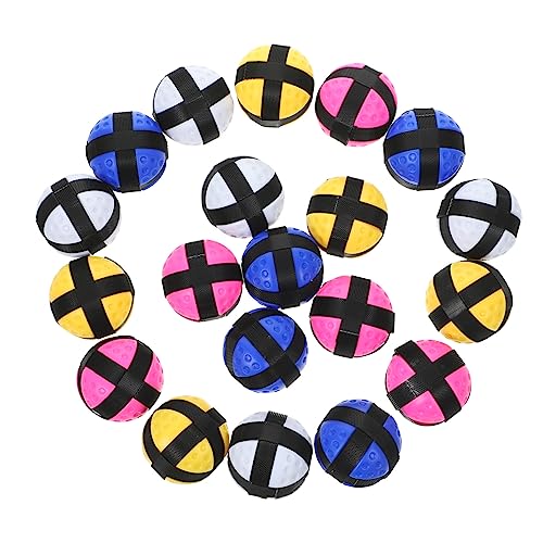 Yardwe 20 Stück Teiliges Klettbälle für Stick Ball Wurfspiel Zubehör für Indoor und Outdoor Aktivitäten Fördert Koordination und Bewegung Sicher aus Nylonmaterial Leicht und Tragbar Yardwe 20 Stück Teiliges Klettbälle für Stick Ball Wurfspiel Zubehör für Indoor und Outdoor Aktivitäten Fördert Koordination und Bewegung Sicher aus Nylonmaterial Leicht und Tragbar von Yardwe