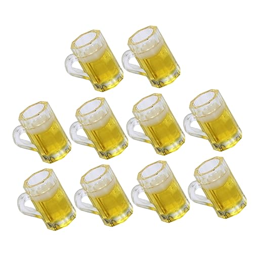 Yardwe 20 Stück Teiliges Mini Bierkrug Resin Mini Haus Dekoration Realistische Kleine Bierbecher Figuren Sammelobjekte für Puppenhaus Zubehör Yardwe 20 Stück Teiliges Mini Bierkrug Resin Mini Haus Dekoration Realistische Kleine Bierbecher Figuren Sammelobjekte für Puppenhaus Zubehör von Yardwe