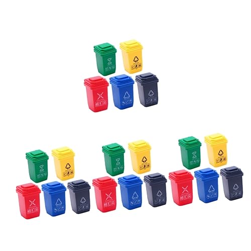 Yardwe 20 Stück Teiliges Mini Mülleimer Set Micro Landscape Decor Bruchsicher Glatte Oberfläche Puppenhaus Ornament Sandtisch Dekoration Vielseitig als Foto Requisite und Mini Haus Yardwe 20 Stück Teiliges Mini Mülleimer Set Micro Landscape Decor Bruchsicher Glatte Oberfläche Puppenhaus Ornament Sandtisch Dekoration Vielseitig als Foto Requisite und Mini Haus von Yardwe