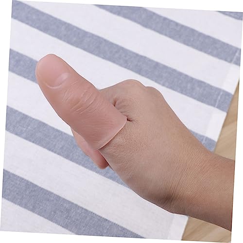 Yardwe 20 Stück Teiliges Simulierte Trickfingersätze aus Vinyl Realistische Daumenspitzen und Fingerhülsen für Wiederverwendbar Einfach zu Verwenden von Yardwe