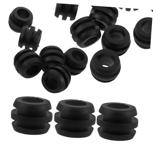 Yardwe 20 Stück Teiliges Tischfußball Gummipuffer Langlebige Verschleißfeste Bushings mit Universeller Passform Geräuschdämpfende Stoßdämpfer für Tischfußballstangen für Heimspiel und von Yardwe
