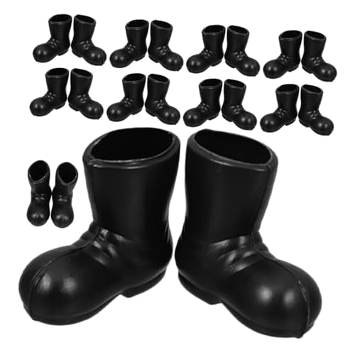 Yardwe 20 Stück Weihnachts Stiefel Modell Miniatur-Schuhe Mini-Schuhe Sport Black Yardwe 20 Stück Weihnachts Stiefel Modell Miniatur-Schuhe Mini-Schuhe Sport Black von Yardwe