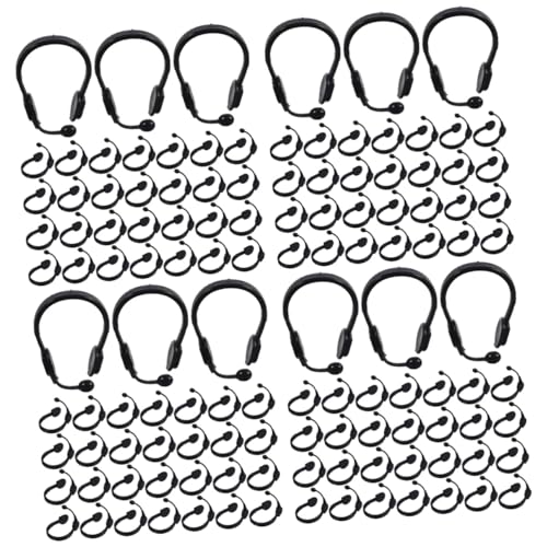 Yardwe 200 Stck Teiliges Mini Headset für Puppenhaus Zubehör Schwarze Mikrofon Kopfhörer Requisiten für DIY Puppendekor für Kreativen Rollenspiel und Puppen Accessoires Yardwe 200 Stck Teiliges Mini Headset für Puppenhaus Zubehör Schwarze Mikrofon Kopfhörer Requisiten für DIY Puppendekor für Kreativen Rollenspiel und Puppen Accessoires von Yardwe