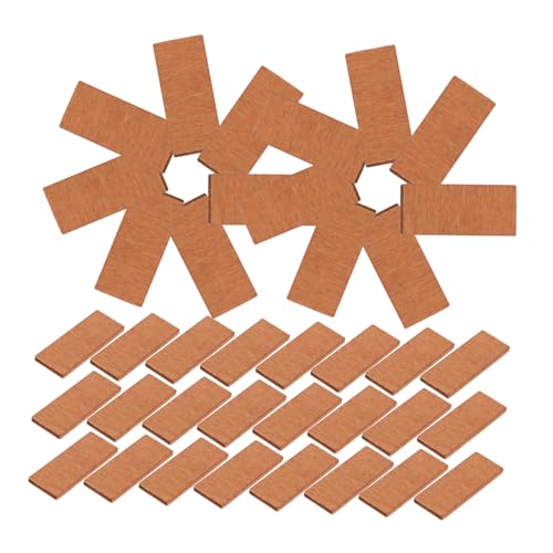 Yardwe 200 Stück Holzbodenzubehör deko Puppenhaus-Miniaturen Zubehör für Puppenhäuser Miniaturziegel Puppenhausmöbel hölzern Light Brown Yardwe 200 Stück Holzbodenzubehör deko Puppenhaus-Miniaturen Zubehör für Puppenhäuser Miniaturziegel Puppenhausmöbel hölzern Light Brown von Yardwe