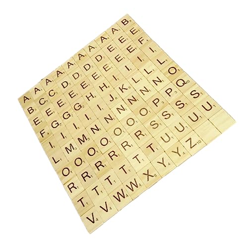 Yardwe 200 Stück Holzbuchstaben Puzzle für Teile Große Kleine Lernspielzeug zur Frühen Bildung für Kreative Spiele und Buchstabentraining Yardwe 200 Stück Holzbuchstaben Puzzle für Teile Große Kleine Lernspielzeug zur Frühen Bildung für Kreative Spiele und Buchstabentraining von Yardwe