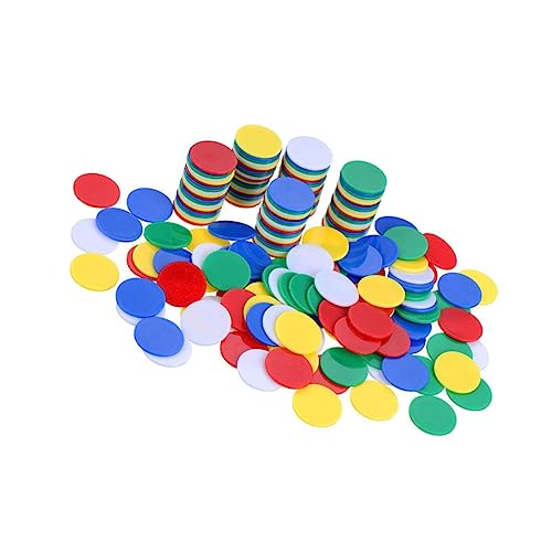 Yardwe 200 Stück Spielmarken aus Kunststoff Zählchips für Lernspiele Pokerspiele und Glücksspiel Wiederverwendbare Spielsteine für Familienunterhaltung und Pädagogische Aktivitäten Yardwe 200 Stück Spielmarken aus Kunststoff Zählchips für Lernspiele Pokerspiele und Glücksspiel Wiederverwendbare Spielsteine für Familienunterhaltung und Pädagogische Aktivitäten von Yardwe