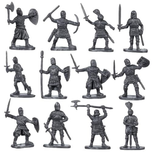 Yardwe 200Stücke Figuren Mittelalterliche Soldaten Modelle für Sandtisch Deko und Rollenspiele Hochwertige Miniaturmenschen mit Exzellenter Detailgenauigkeit Yardwe 200Stücke Figuren Mittelalterliche Soldaten Modelle für Sandtisch Deko und Rollenspiele Hochwertige Miniaturmenschen mit Exzellenter Detailgenauigkeit von Yardwe