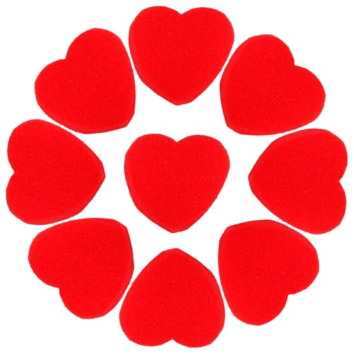 Yardwe 20Paare Kleines Herz Schwammball Rote Illusionsherzen für Nahaufnahme Zaubertricks Bühnenrequisiten für Kreative Interaktionen und Beeindruckende Effekte Yardwe 20Paare Kleines Herz Schwammball Rote Illusionsherzen für Nahaufnahme Zaubertricks Bühnenrequisiten für Kreative Interaktionen und Beeindruckende Effekte von Yardwe