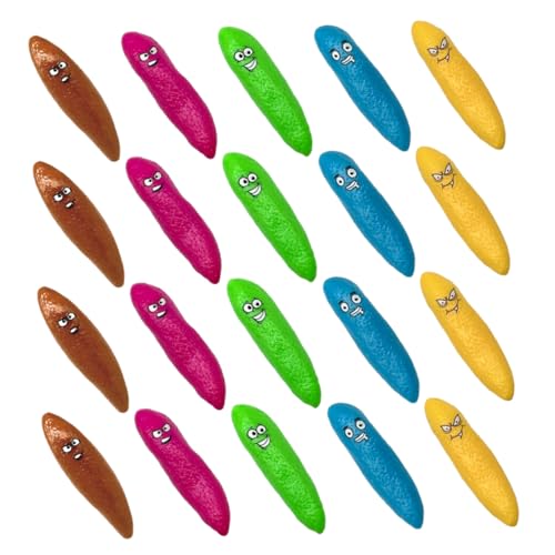 Yardwe 20Stücke Finger Lustige Finger Prank Spielzeuge Für Kreatives Fidget Toy Für Partys Und Spiele Poop Formen Als Mitgebsel Oder von Yardwe