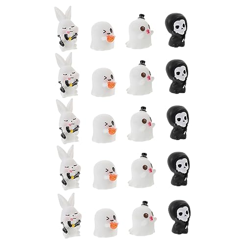 Yardwe 20Stücke Halloween Dekorationen Kunstharz Ornamente Für Mikrolandschaften Halloween Verzierungen Für Kreative Szenenlayouts Yardwe 20Stücke Halloween Dekorationen Kunstharz Ornamente Für Mikrolandschaften Halloween Verzierungen Für Kreative Szenenlayouts von Yardwe