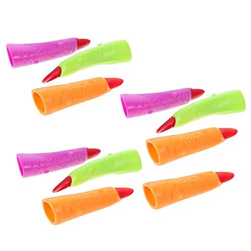 Yardwe 20Stücke Halloween Nagelabdeckungen Finger Partyzubehör für Erwachsene Gruselige Requisiten für Cosplay Karneval und Halloween Partys Langlebig und Leicht von Yardwe