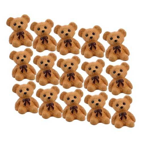 Yardwe 20stücke Statue Kleine Bären Figur Zubehör Miniatur Harz Bär Dekoration Ornament Miniaturspielzeug Yardwe 20stücke Statue Kleine Bären Figur Zubehör Miniatur Harz Bär Dekoration Ornament Miniaturspielzeug von Yardwe