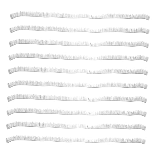 Yardwe 20Stücke Puppen Wimpern Streifen Handgemachte Falsche Wimpern Für Puppen DIY Zubehör Für Puppen Für Bastelarbeiten Halloween Und Mehr Aus Sicherem Pa von Yardwe