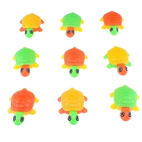Yardwe 20Stücke Schildkrötenspielzeug Lustige Spielzeuge für Zufälligen Farben für Fröhliche und Stundenlangen Spielspaß von Yardwe