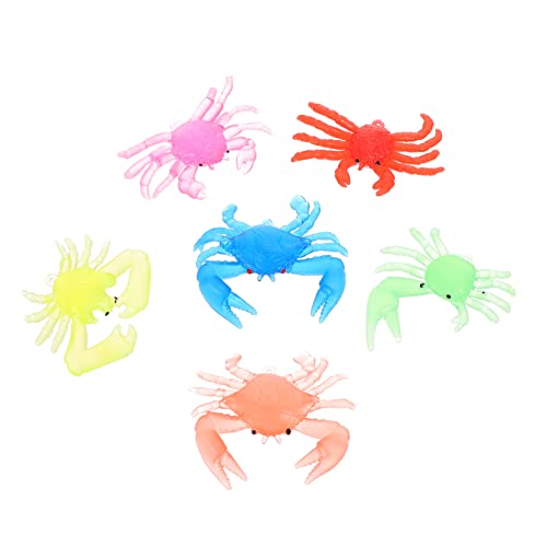 Yardwe 20 Stücke Krabbenmodelle Spielzeug für Kinder Realistische Meerestierornamente Kognitive Entwicklung Umweltfreundliches Material für Aquarien und Partys Yardwe 20 Stücke Krabbenmodelle Spielzeug für Kinder Realistische Meerestierornamente Kognitive Entwicklung Umweltfreundliches Material für Aquarien und Partys von Yardwe