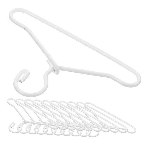 Yardwe 20Stücke Weiße Mini Requisiten Dekorative Kleiderbügel Für Puppen Kleine Kleiderbügel Dekore Yardwe 20Stücke Weiße Mini Requisiten Dekorative Kleiderbügel Für Puppen Kleine Kleiderbügel Dekore von Yardwe
