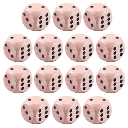 Yardwe 24 Stück Holzwürfel Holz große Würfel Würfel-Stütze Spiel Punktwürfel Tischspielwürfel Partywürfel DIY -Handwerk Würfel Punktwürfel mit runden Ecken Spiel Würfel Yardwe 24 Stück Holzwürfel Holz große Würfel Würfel-Stütze Spiel Punktwürfel Tischspielwürfel Partywürfel DIY -Handwerk Würfel Punktwürfel mit runden Ecken Spiel Würfel von Yardwe