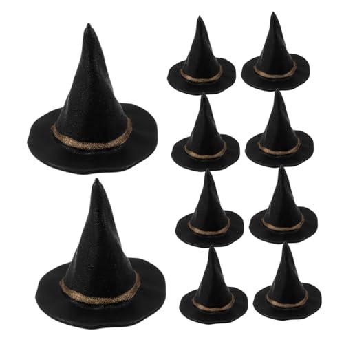 Yardwe 24 Stück Kleine Zauberhafte Hüte für Halloween Dekorationen im Puppenhaus Miniatur Hexenmütze für Diy Bastelbedarf und Partyzubehör Yardwe 24 Stück Kleine Zauberhafte Hüte für Halloween Dekorationen im Puppenhaus Miniatur Hexenmütze für Diy Bastelbedarf und Partyzubehör von Yardwe