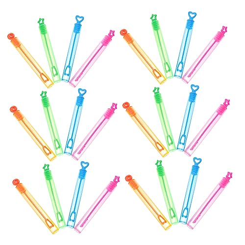 Yardwe Stück Miniblase Bubble Zauberstab Blase Zauberstab Mini- Mini-Blasen-Gastgeschenke Blase Zauberstäbe kleine Blasenstäbe Plastik Zufällige Farbe von Yardwe