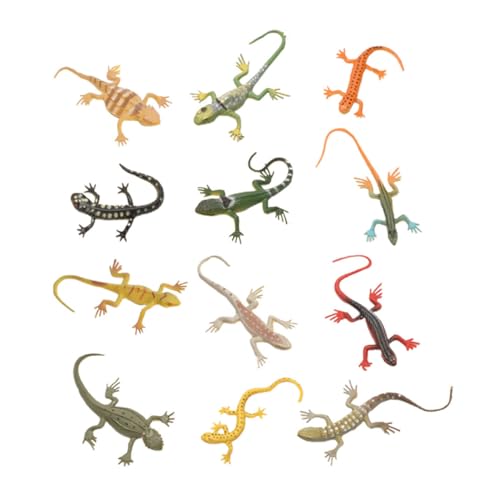 Yardwe 24 Stück Realistische Eidechsen Spielzeugfiguren Simulierte Gecko Figuren für Streiche Partys und Garten Dekoration Lernspielzeug für Familienaktivitäten Yardwe 24 Stück Realistische Eidechsen Spielzeugfiguren Simulierte Gecko Figuren für Streiche Partys und Garten Dekoration Lernspielzeug für Familienaktivitäten von Yardwe