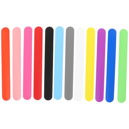 Yardwe 24 Stück Silikon-Schnapparmbänder für Kinder: Bunte Schlagarmbänder für Belohnungen im Klassenzimmer, Karneval – zum Teilen mit Freunden und Familie Yardwe 24 Stück Silikon-Schnapparmbänder für Kinder: Bunte Schlagarmbänder für Belohnungen im Klassenzimmer, Karneval – zum Teilen mit Freunden und Familie von Yardwe