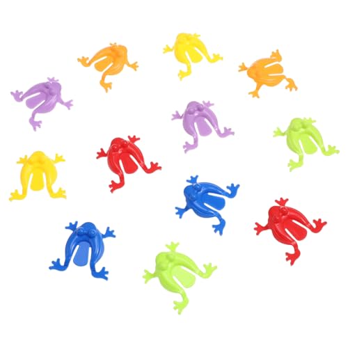 Yardwe 24 Stück Teiliges Bouncing Frog Interaktive Fingerdrückspielzeuge Pädagogisches für Kindergeburtstage Bunte Frösche Eimer für Partys und Zufällige Farbe Yardwe 24 Stück Teiliges Bouncing Frog Interaktive Fingerdrückspielzeuge Pädagogisches für Kindergeburtstage Bunte Frösche Eimer für Partys und Zufällige Farbe von Yardwe
