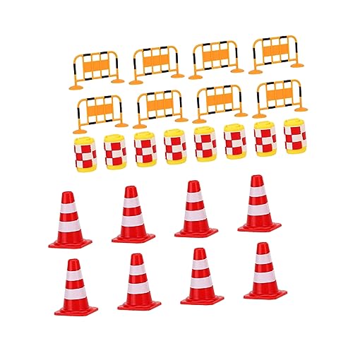 Yardwe 24 Stück Teiliges Verkehrsschild Spielzeugset für Lernspielzeug mit Straßenmarkierungen Gelbe Pylonen für Kreative Rollenspiele und Verkehrserziehung Zuhause Kindergarten Yardwe 24 Stück Teiliges Verkehrsschild Spielzeugset für Lernspielzeug mit Straßenmarkierungen Gelbe Pylonen für Kreative Rollenspiele und Verkehrserziehung Zuhause Kindergarten von Yardwe