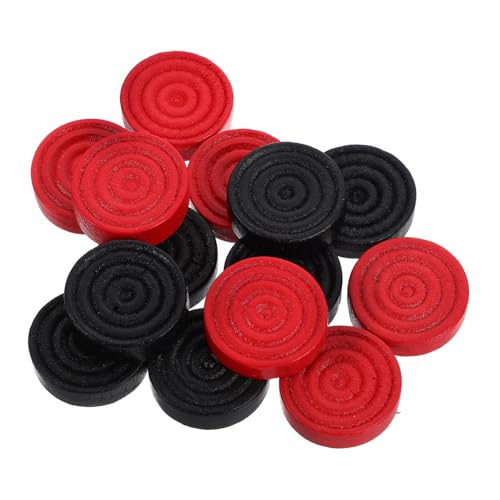 Yardwe 24 Stück Überprüfte Schachzubehör Prüfer Ersatz Groß Spiel Kiefernholz Yardwe 24 Stück Überprüfte Schachzubehör Prüfer Ersatz Groß Spiel Kiefernholz von Yardwe