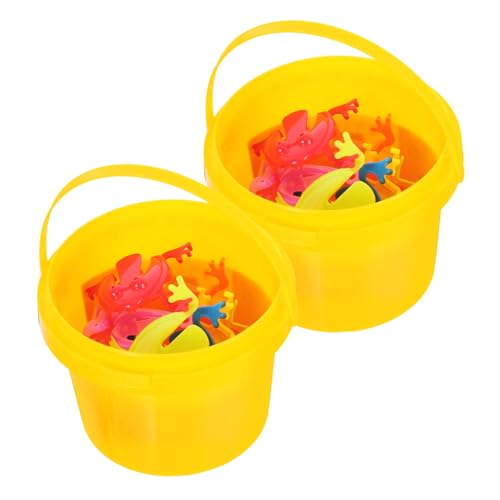 Yardwe 24Stücke Teiliges Springfrösche Für Hüpffrösche Aus Sicherem Material Für Garten Und Indoor Fördert Kreativität Und Farberkennung von Yardwe