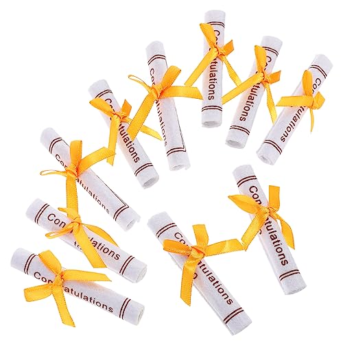 Yardwe 25 Stück Abschlusspuppenzubehör Bären tragen Abschluss Bär Schüttgut Kuscheltier büro Dekoration Office Decoration glückwunsch Grad Dekorationen Abschlussspielzeug Vlies von Yardwe