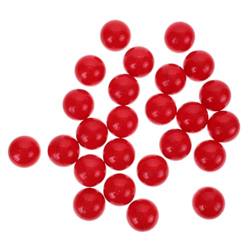 Yardwe 25 Stück Lotteriekugel Spiel hohl Kaugummi Pong -Bälle Aktivitätsbälle für den Tisch Tombola Bingo-Ersatzkugeln Bälle ziehen kleine Bingokugeln Ersatz-Bingobälle Karnevalsball rot Yardwe 25 Stück Lotteriekugel Spiel hohl Kaugummi Pong -Bälle Aktivitätsbälle für den Tisch Tombola Bingo-Ersatzkugeln Bälle ziehen kleine Bingokugeln Ersatz-Bingobälle Karnevalsball rot von Yardwe