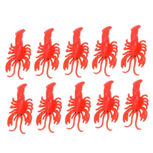 Yardwe 25 Stück Mini Lobster Spielzeugset Realistische und Langlebige Krustentier Dekoration für Schule Park und Zuhause Lustiges Zubehör für Kreative Spiele Yardwe 25 Stück Mini Lobster Spielzeugset Realistische und Langlebige Krustentier Dekoration für Schule Park und Zuhause Lustiges Zubehör für Kreative Spiele von Yardwe
