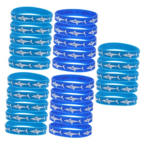 Yardwe 25 Stück Shark Silikonarmbänder Armbänder mit Motiven für Kindergeburtstage Karneval und Themenpartys Bequeme und Langlebige Handgelenkstraps Zufälligen Farben Yardwe 25 Stück Shark Silikonarmbänder Armbänder mit Motiven für Kindergeburtstage Karneval und Themenpartys Bequeme und Langlebige Handgelenkstraps Zufälligen Farben von Yardwe
