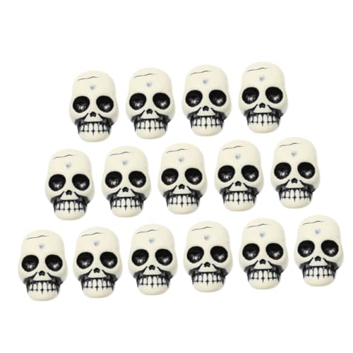 Yardwe 25 Stück Teiliges Halloween Deko Kleine Weiße Resin Schädel Köpfe Gruselige Miniatur Figuren für Party Deko Halloween Atmosphäre Geeignet Yardwe 25 Stück Teiliges Halloween Deko Kleine Weiße Resin Schädel Köpfe Gruselige Miniatur Figuren für Party Deko Halloween Atmosphäre Geeignet von Yardwe