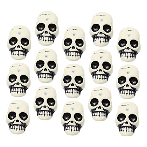 Yardwe 25Stücke Halloween Schädelkopf Deko Kreative Harz Figuren Für Gruselige Halloween Als Scherzartikel Und Fotorequisiten Yardwe 25Stücke Halloween Schädelkopf Deko Kreative Harz Figuren Für Gruselige Halloween Als Scherzartikel Und Fotorequisiten von Yardwe