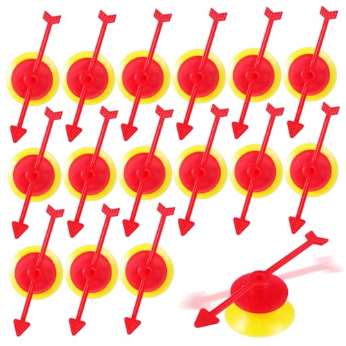 Yardwe 25Stücke Spielpfeile Aus Kunststoff Mit Saugnapf Drehzeiger Für Brettspiele Und Lotterieräder Für Unterricht Und Freizeit von Yardwe