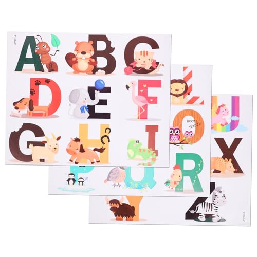 Yardwe 26Stücke Eva Alphabet Aufkleber für Frühe Bildung Nicht Magnetische Cartoon Tier Sticker für Kreative Wanddekoration und Pädagogische Aktivitäten Yardwe 26Stücke Eva Alphabet Aufkleber für Frühe Bildung Nicht Magnetische Cartoon Tier Sticker für Kreative Wanddekoration und Pädagogische Aktivitäten von Yardwe