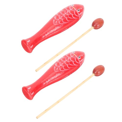 Yardwe 2Paare Musikalisches Kinderspielzeug Holzpercussion Instrumente Langlebig Und Sicher Für Kleine Musiker Fördert Kreativität Und Rhythmusgefühl Ab von Yardwe