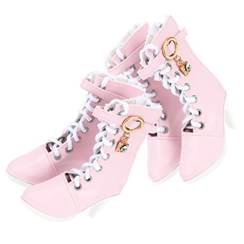 Yardwe 2Paare Puppenschuhe Hochhackige Stiefel Für Puppen High Heels Für Kreative Rollenspiele Und Puppendekoration Für Puppenliebhaber von Yardwe