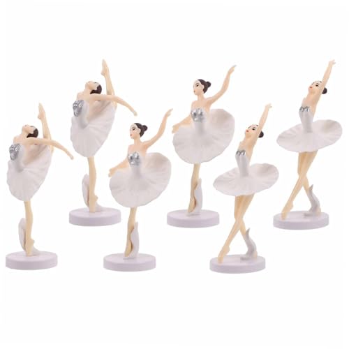 Yardwe 2Sätze Ballett Figuren Elegante Kuchendekorationen für Babyparty Hochzeit Zauberhafte Ballerina Ornamente für Kinderzimmer und Tanzstudios Yardwe 2Sätze Ballett Figuren Elegante Kuchendekorationen für Babyparty Hochzeit Zauberhafte Ballerina Ornamente für Kinderzimmer und Tanzstudios von Yardwe