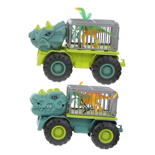 Yardwe 2Sätze Dinosaurier Transportfahrzeuge Für Triceratops Pädagogisches Fahrzeugspielzeug Kreativität Und Motorik Farblich Gemischt Yardwe 2Sätze Dinosaurier Transportfahrzeuge Für Triceratops Pädagogisches Fahrzeugspielzeug Kreativität Und Motorik Farblich Gemischt von Yardwe