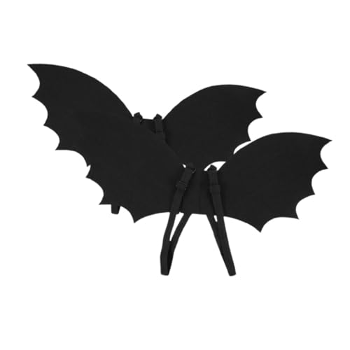 Yardwe 2Sätze Fledermausflügel Kostüm Verstellbare Eva Cosplay Drachenflügel für Halloween Schwarz für Jungen für Partys und Theateraufführungen Yardwe 2Sätze Fledermausflügel Kostüm Verstellbare Eva Cosplay Drachenflügel für Halloween Schwarz für Jungen für Partys und Theateraufführungen von Yardwe