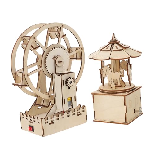 Yardwe 2Sätze Holzpuzzle für Intellektuelle Puzzles Lernspielzeug Kreativität und Fantasie Perfektes für Jungen und Ab Jahren Yardwe 2Sätze Holzpuzzle für Intellektuelle Puzzles Lernspielzeug Kreativität und Fantasie Perfektes für Jungen und Ab Jahren von Yardwe